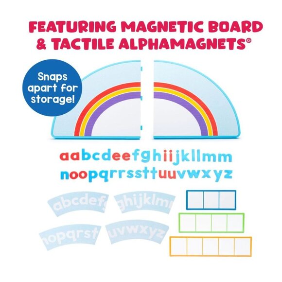 Educational Insights ABC Arc Mat AlphaMagnets® Set – Alphabet Magnets for Kids - Picture 7 of 7